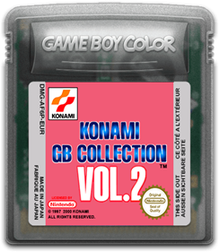 Konami GB Collection: Vol.2 - Fanart - Disc Image
