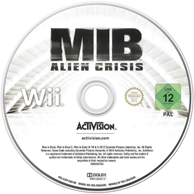 Men in Black: Alien Crisis - Disc Image
