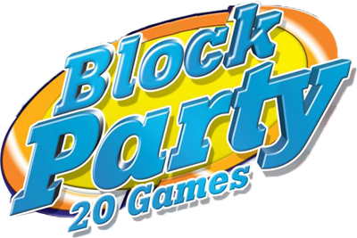 Block Party: 20 Games - Clear Logo Image