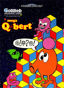 Mega Q*bert - Fanart - Box - Front Image
