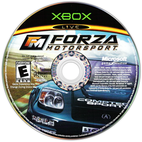 Forza Motorsport - Disc Image