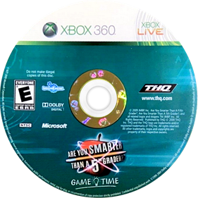 Are You Smarter than a 5th Grader? Game Time - Disc Image