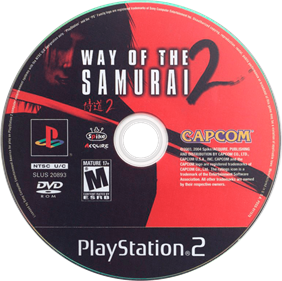 Way of the Samurai 2 - Disc Image