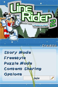 Line Rider 2: Unbound - Screenshot - Game Title Image