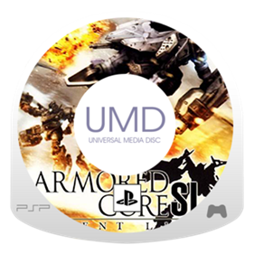 Armored Core: Silent Line Portable - Fanart - Disc