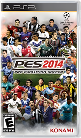 PES 2014: Pro Evolution Soccer - Box - Front - Reconstructed Image