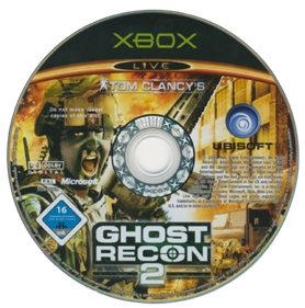 Tom Clancy's Ghost Recon 2 - Disc Image