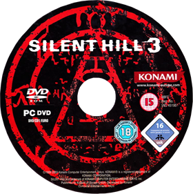 Silent Hill 3 - Disc Image