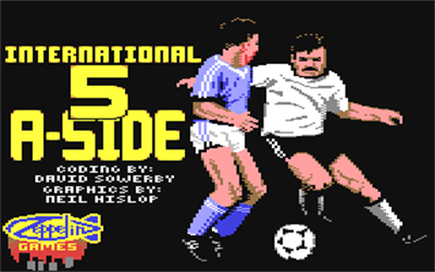 International 5 A-Side - Screenshot - Game Title Image
