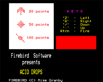 Acid Drops - Screenshot - Game Title Image