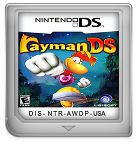 Rayman DS - Fanart - Cart - Front