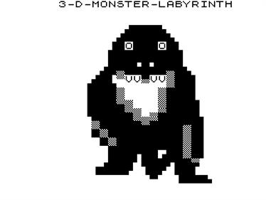 3D-Monster-Labyrinth - Screenshot - Game Title Image