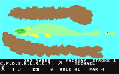 Golf's Best: Pinehurst 2: America's Famous Course - Screenshot - Gameplay Image