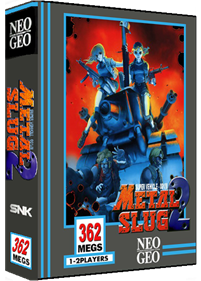 Metal Slug 2 - Box - 3D Image