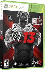 WWE '13 - Box - 3D Image