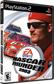 NASCAR Thunder 2003 - Box - 3D Image