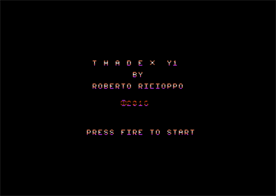 Thadex Y1 - Screenshot - Game Title Image