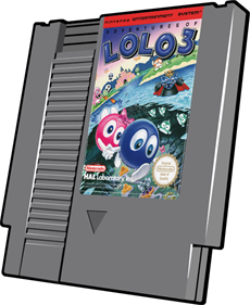 Adventures of Lolo 3 - Cart - 3D Image