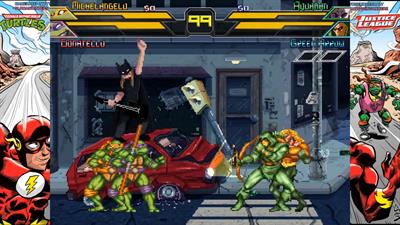 TMNT x Justice League Turbo - Screenshot - Gameplay Image