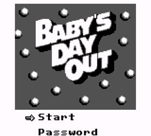 Baby's Day Out - Screenshot - Game Title Image
