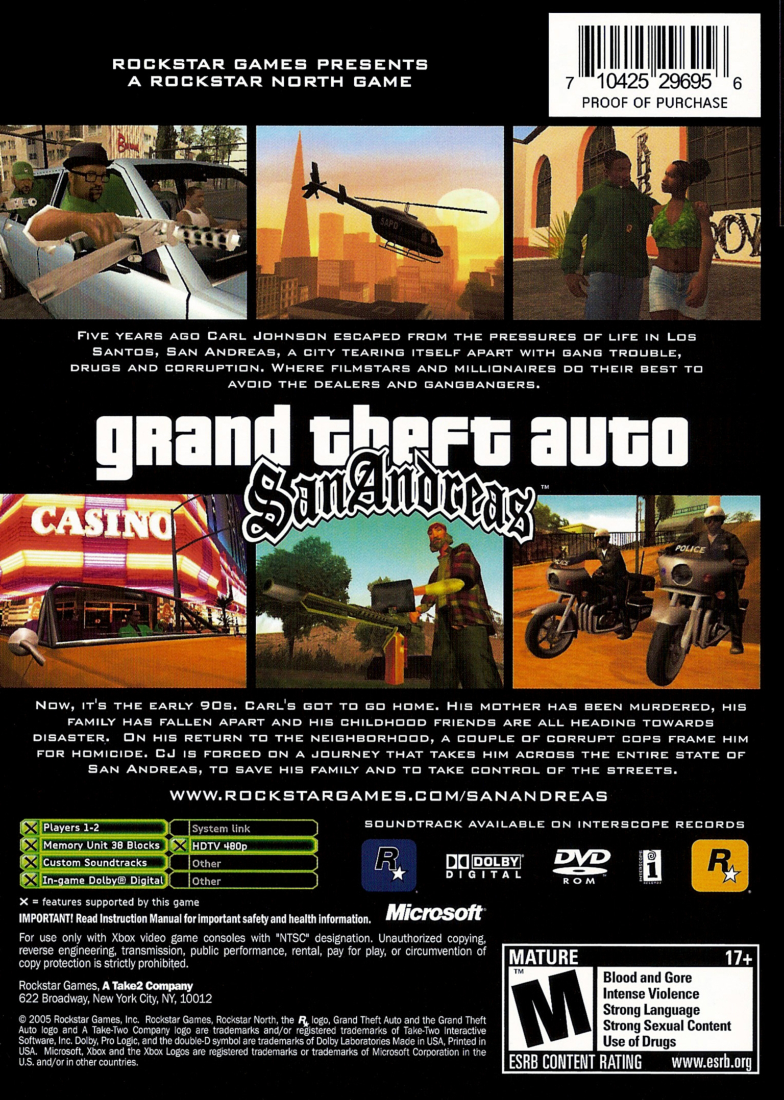 Grand Theft Auto: San Andreas Images - LaunchBox Games Database