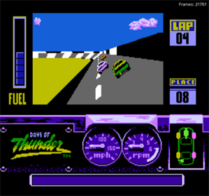 Days of Thunder - Screenshot - Gameplay Image