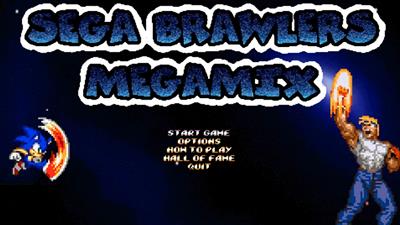 Sega Brawlers Megamix - Screenshot - Game Title Image