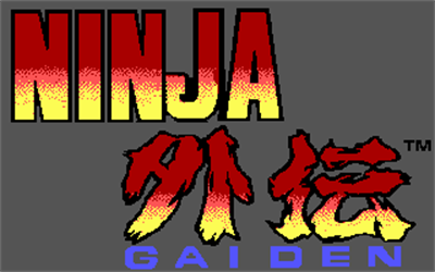 Ninja Gaiden - Screenshot - Game Title Image