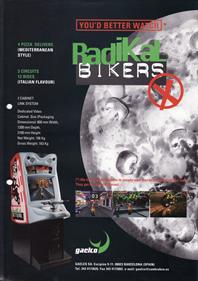 Radikal Bikers - Advertisement Flyer - Front Image