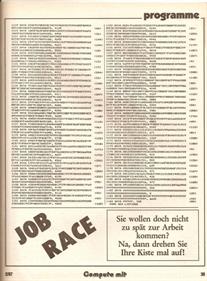 Job Race - Advertisement Flyer - Front Image