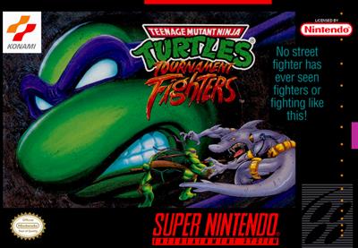 Teenage Mutant Ninja Turtles: Tournament Fighters - Box - Front - Reconstructed Image