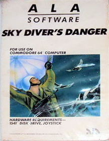 Sky Diver's Danger - Box - Front Image