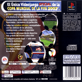 2002 FIFA World Cup - Box - Back Image