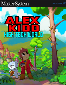 Alex Kidd: High-Tech World - Fanart - Box - Front Image