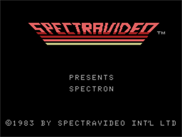 Spectron - Screenshot - Game Title Image