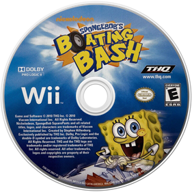 SpongeBob's Boating Bash - Disc Image