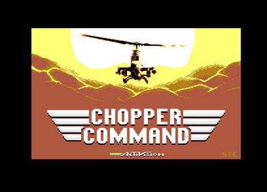 Chopper Command - Screenshot - Game Title Image