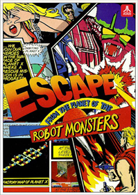 Escape from the Planet of the Robot Monsters - Fanart - Box - Front Image