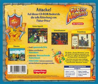 Fisher-Price Great Adventures: Castle - Box - Back Image