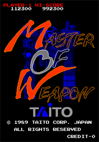 Master of Weapon - Screenshot - Game Title Image