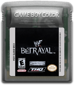 WWF Betrayal - Fanart - Cart - Front Image
