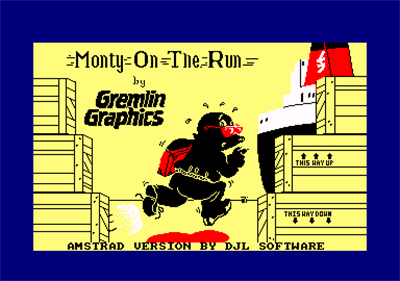 Monty on the Run  - Screenshot - Game Title Image