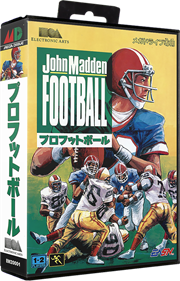 John Madden Football '92 - Box - 3D Image