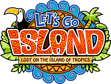 Let's Go Island: Lost on the Island of Tropics - Clear Logo Image