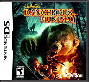 Cabela's Dangerous Hunts 2011 - Box - Front - Reconstructed Image