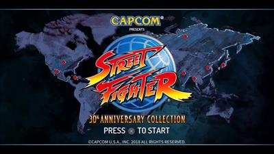 Street Fighter 30th Anniversary Collection - Screenshot - Game Title Image