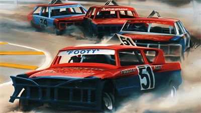 3D Stock Cars II - Fanart - Background Image