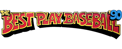 The Best Play Pro Baseball '90 - Clear Logo Image