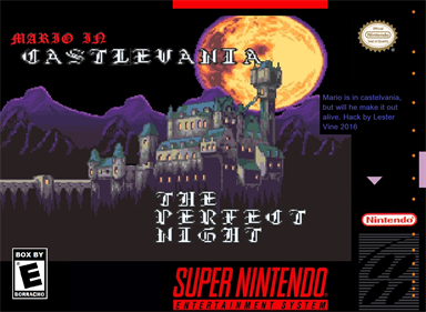 Mario in Castlevania: The Perfect Night - Box - Front Image