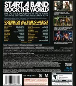 Rock Band - Box - Back Image